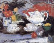 Francis Campbell Boileau Cadell Still Life with White Teapot France oil painting artist